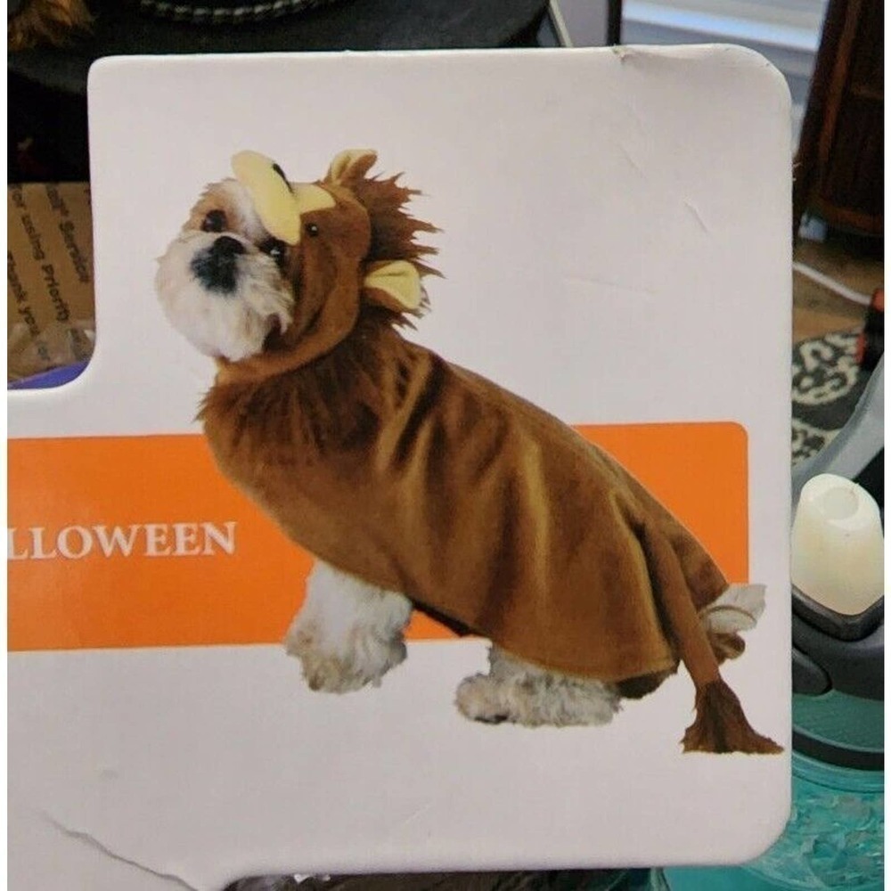 Dog Lion Coat / Jacket or Halloween Costume~ Large New